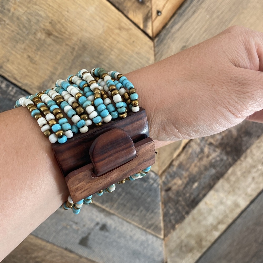 Artisan Beaded Bracelet